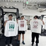 Tシャツが似合う身体へ！ 肩・胸・背中を意識したボディーメイク