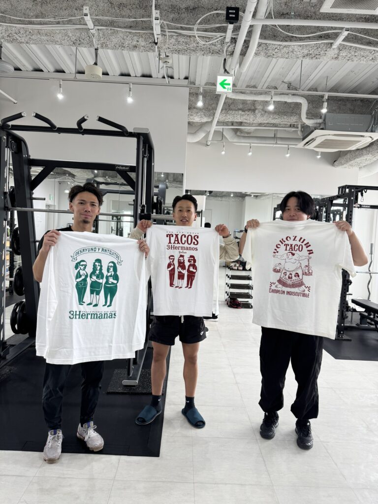 Tシャツが似合う身体へ！